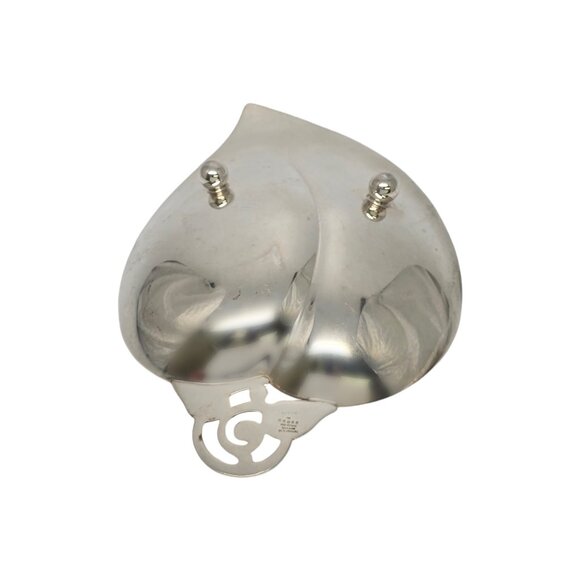 Tiffany & Co Sterling Silver Leaf Dish/Bowl 22885 w/Monogram #19273 - Picture 6 of 10